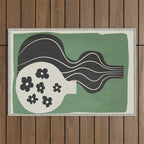 Abstract Elegance 2 Outdoor Rug Gallery Image 1