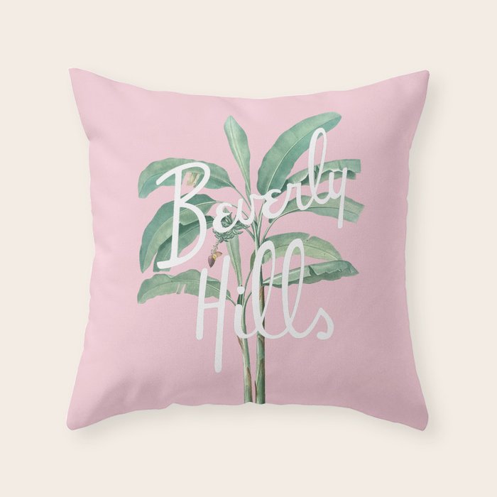 beverly hills Throw Pillow Gallery Image 6
