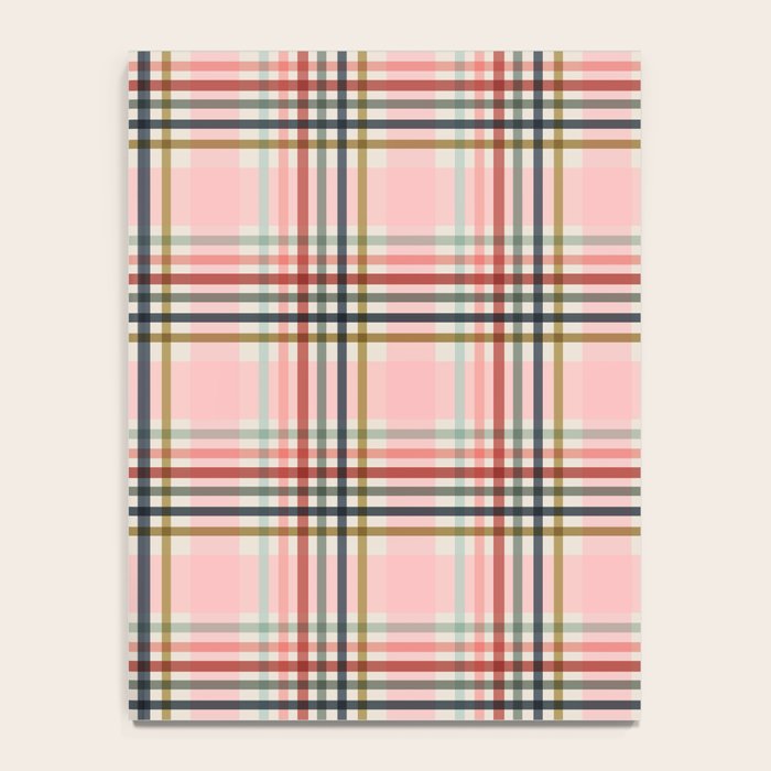 Modern Pastel Grid B Notebook Gallery Image 4