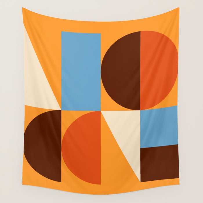 Mid Century 40C Wall Tapestry Gallery Image 4