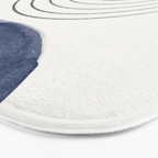 Blue Half Moon Arch Bath Mat Gallery Image 3