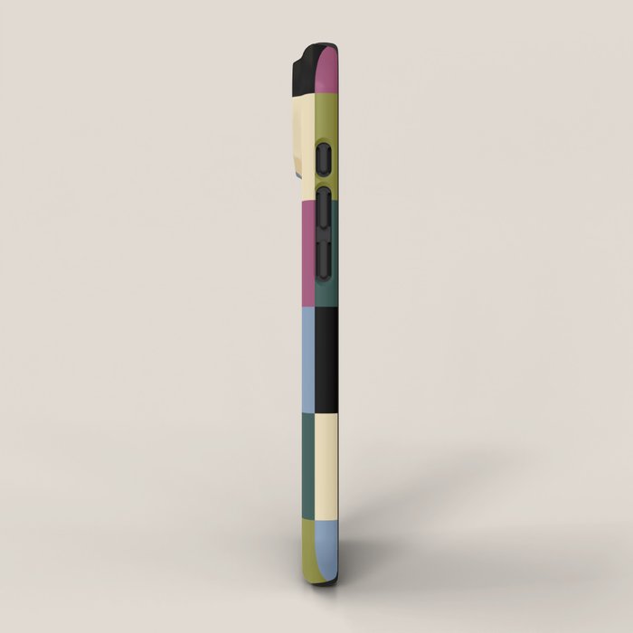 Bold Colorful Checks Pattern - Large I iPhone Case Gallery Image 2