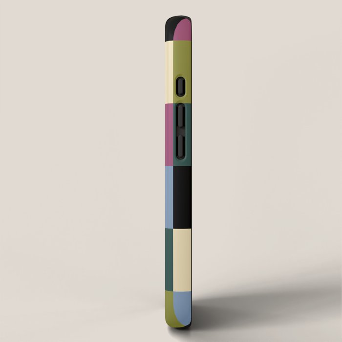 Bold Colorful Checks Pattern - Large I iPhone Case Gallery Image 2