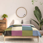 Bold Colorful Checks Pattern - Large I Comforter Gallery Image 3