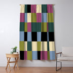 Bold Colorful Checks Pattern - Large I Window Curtain Gallery Image 5