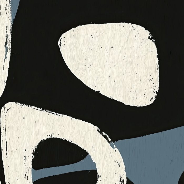 Abstract in Slate and Red Coffee Mug Gallery Image 2
