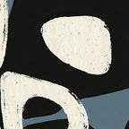 Abstract in Slate and Red Coffee Mug Gallery Image 2
