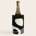 Abstract in Slate and Red Wine Chiller Gallery Image 1