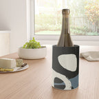 Abstract in Slate and Red Wine Chiller Gallery Image 4