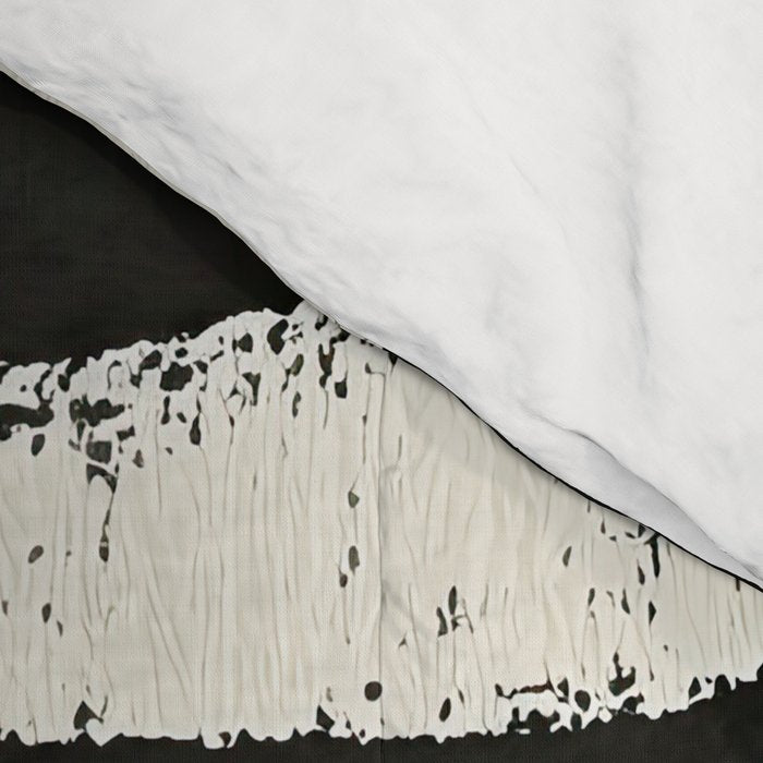 Abstract in Slate and Red Comforter Gallery Image 4