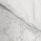 Abstract organic dots - soft beige mushroom pattern Comforter Gallery Image 4