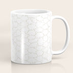 Abstract organic dots - soft beige mushroom pattern Coffee Mug Gallery Image 1