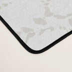 Abstract organic dots - soft beige mushroom pattern Desk Mat Gallery Image 4
