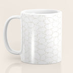 Abstract organic dots - soft beige mushroom pattern Coffee Mug Gallery Image 3