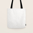 Abstract organic dots - soft beige mushroom pattern Tote Bag Gallery Image 1
