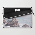 Pale Pacific - Ocean Landscape, Nature Photography Laptop Sleeve Gallery Image 2
