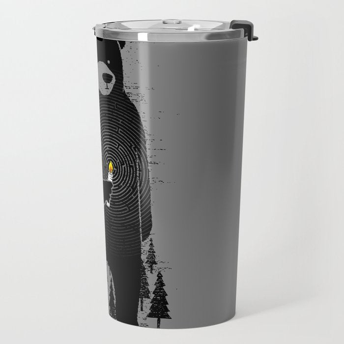 Lost in the wood Travel Mug Gallery Image 2