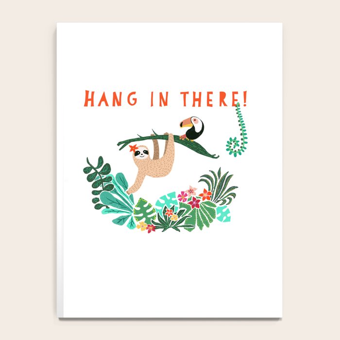 Hang in there! - Sloth Notebook Gallery Image 4