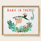 Hang in there! - Sloth Serving Tray Gallery Image 1