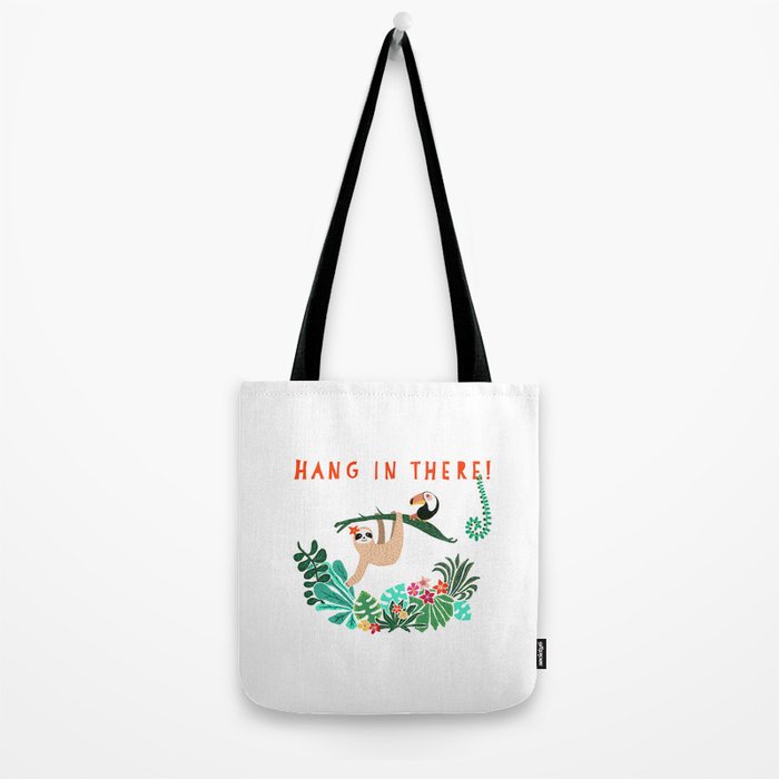 Hang in there! - Sloth Tote Bag Gallery Image 2