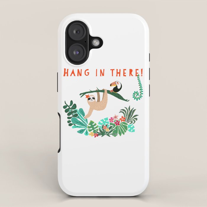 Hang in there! - Sloth iPhone Case Gallery Image 1