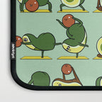 Avocado Yoga With The Seed Laptop Sleeve Gallery Image 3