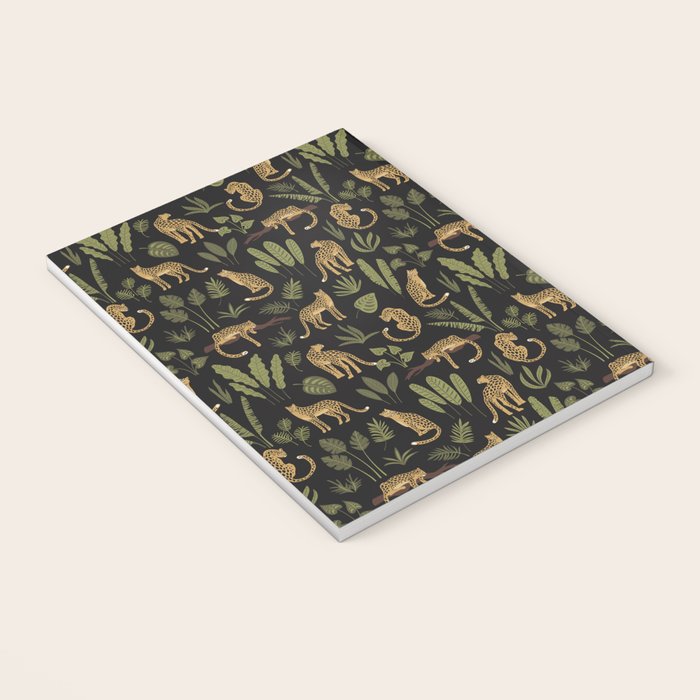 Jungle Night Cheetah Prints Notebook Gallery Image 3