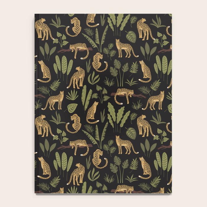 Jungle Night Cheetah Prints Notebook Gallery Image 4
