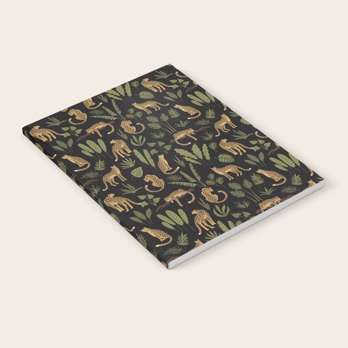 Jungle Night Cheetah Prints Notebook Gallery Image 2