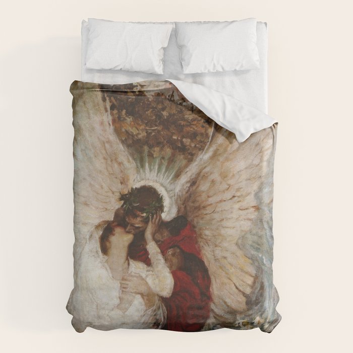 The Other Side - Dean Cornwell 1918 Duvet Cover Gallery Image 1