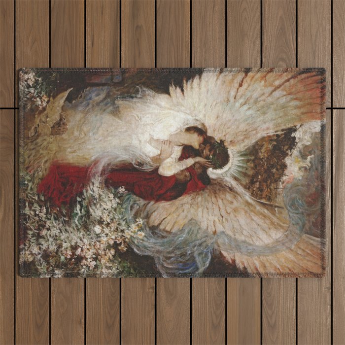 The Other Side - Dean Cornwell 1918 Outdoor Rug Gallery Image 1