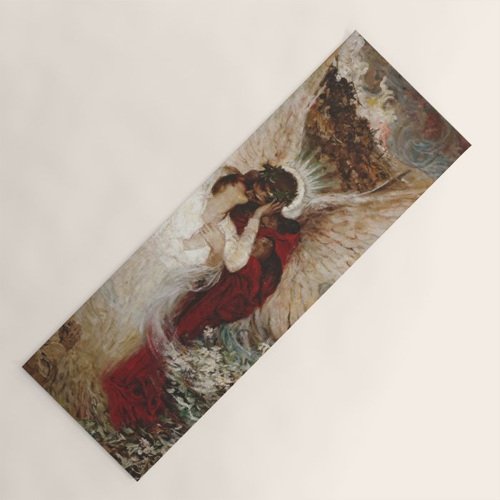 The Other Side - Dean Cornwell 1918 Yoga Mat Gallery Image 1