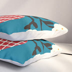 Modern Minimalist Cotton Flowers Pillow Sham Gallery Image 3