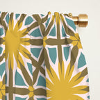 Golden Moroccan Sunburst Window Curtain Gallery Image 2