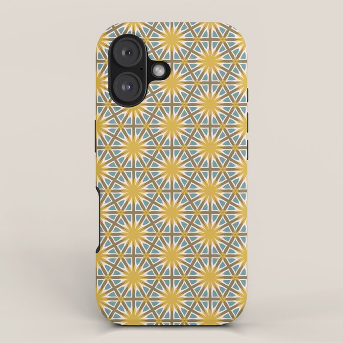 Golden Moroccan Sunburst iPhone Case Gallery Image 1
