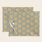Golden Moroccan Sunburst Placemat Gallery Image 1