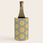 Golden Moroccan Sunburst Wine Chiller Gallery Image 2