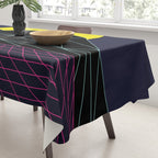 Outrun to the Sun / 80s Retro Tablecloth Gallery Image 3