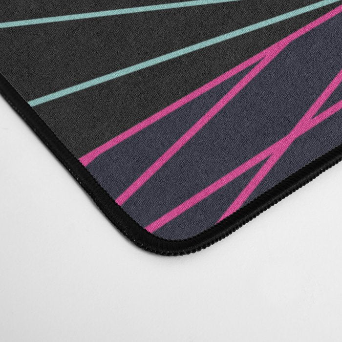 Outrun to the Sun / 80s Retro Desk Mat Gallery Image 4