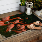 Chorus Line - Flamingo Art Outdoor Rug Gallery Image 2