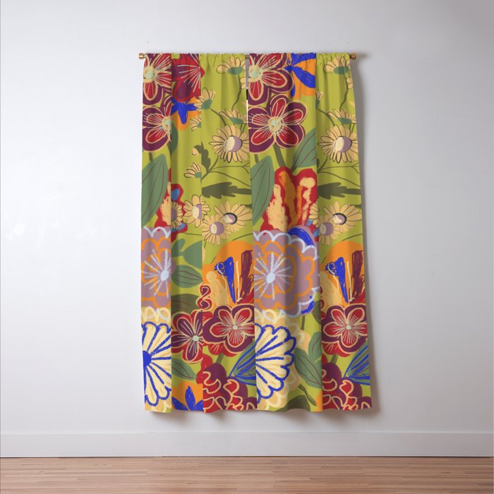 Eclipse garden Window Curtain Gallery Image 3
