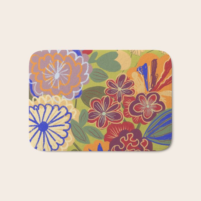 Eclipse garden Bath Mat Gallery Image 1