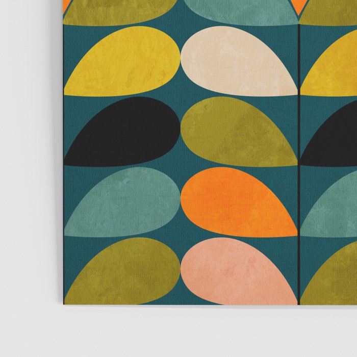 retro minimal floral Poster Gallery Image 3