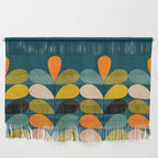 retro minimal floral Wall Hanging Gallery Image 1