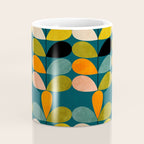 retro minimal floral Coffee Mug Gallery Image 4