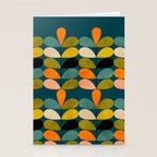 retro minimal floral Stationery Card Gallery Image 2