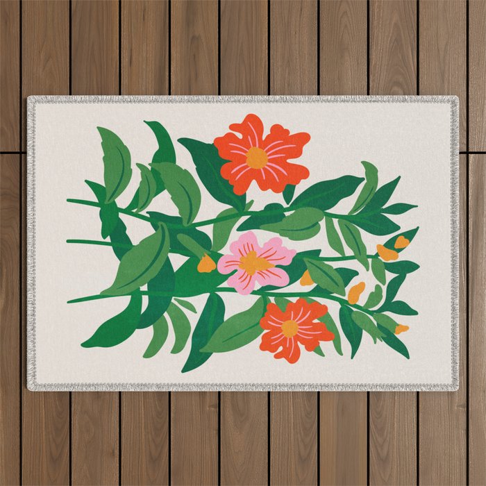 Botanica 02: Matisse Edition Outdoor Rug Gallery Image 1
