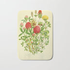 Clover by Anne Pratt, 1800s (benefitting The Nature Conservancy) Bath Mat Gallery Image 1