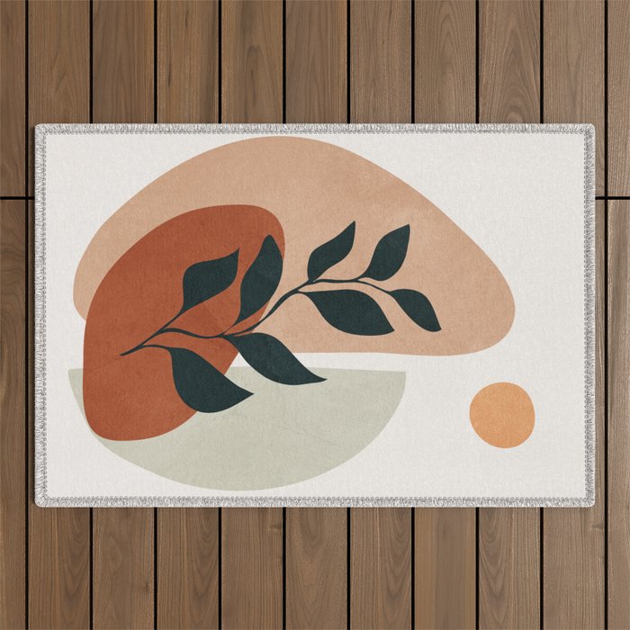 Soft Shapes II Outdoor Rug Gallery Image 1