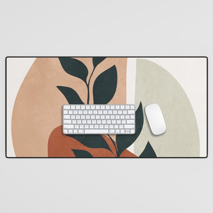 Soft Shapes II Desk Mat Gallery Image 1